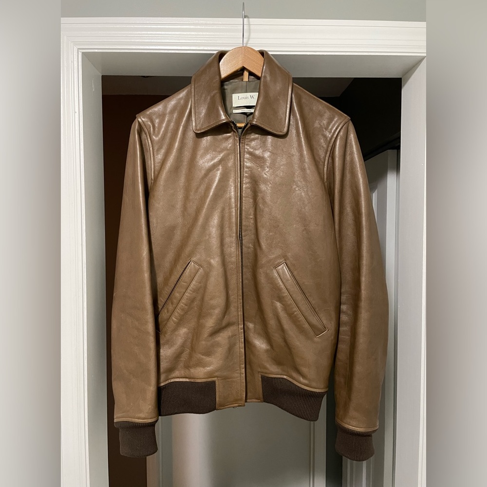 APC Louis W Leather Jacket XS